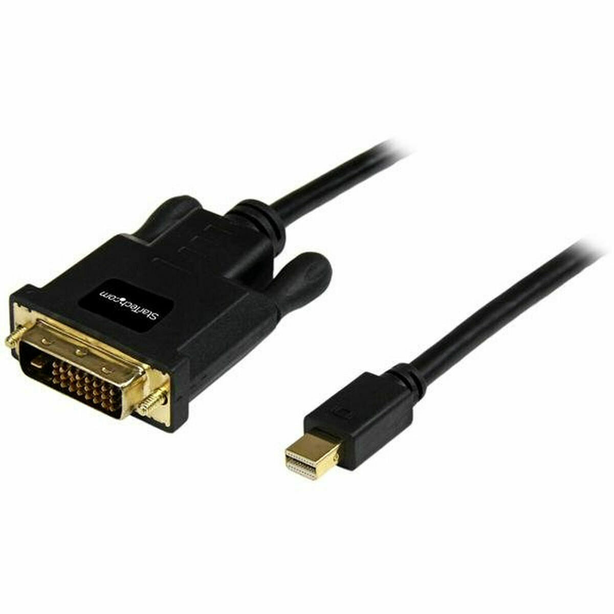 Adaptador Mini DisplayPort a DVI Startech MDP2DVIMM6B Negro 1,8 m  Comprati.