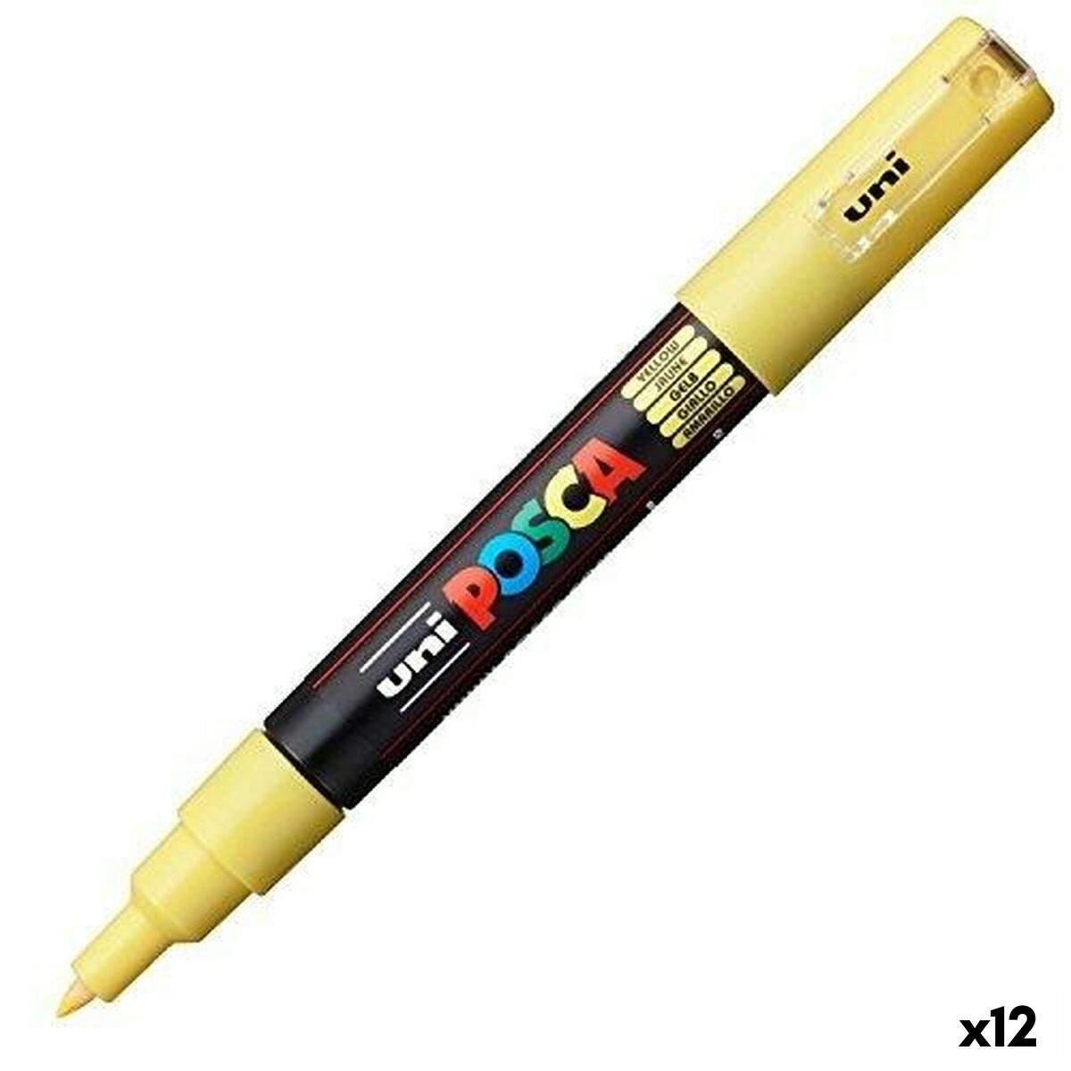 Rotulador POSCA PC-1M Amarillo (6 Unidades) (12 Unidades)  Comprati.