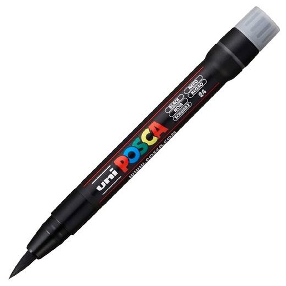 Rotuladores POSCA PCF-350 Negro (5 Unidades)  Comprati.