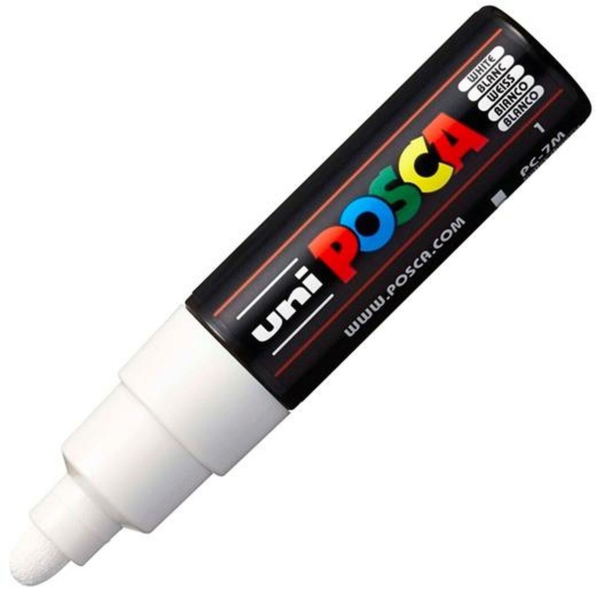 Rotuladores POSCA PC-7M Blanco (6 Unidades)  Comprati.