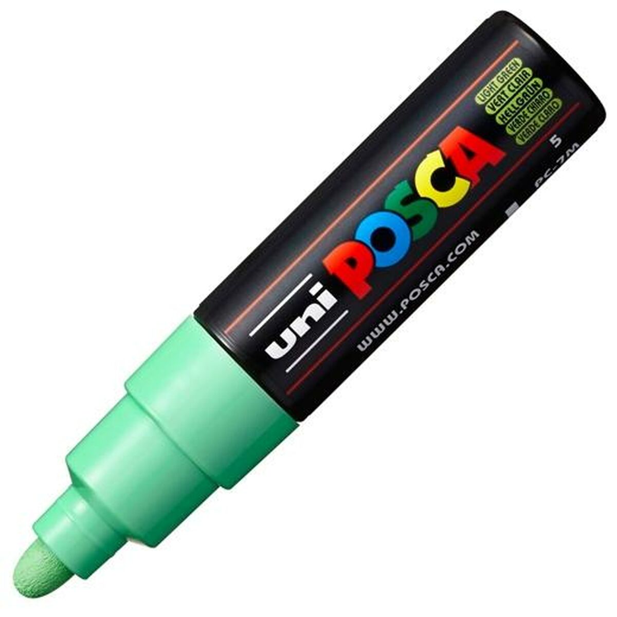 Rotuladores POSCA PC-7M Verde Claro (6 Unidades)  Comprati.