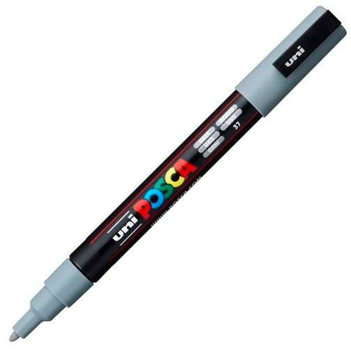 Rotulador POSCA PC-3M Gris (6 Unidades)  Comprati.