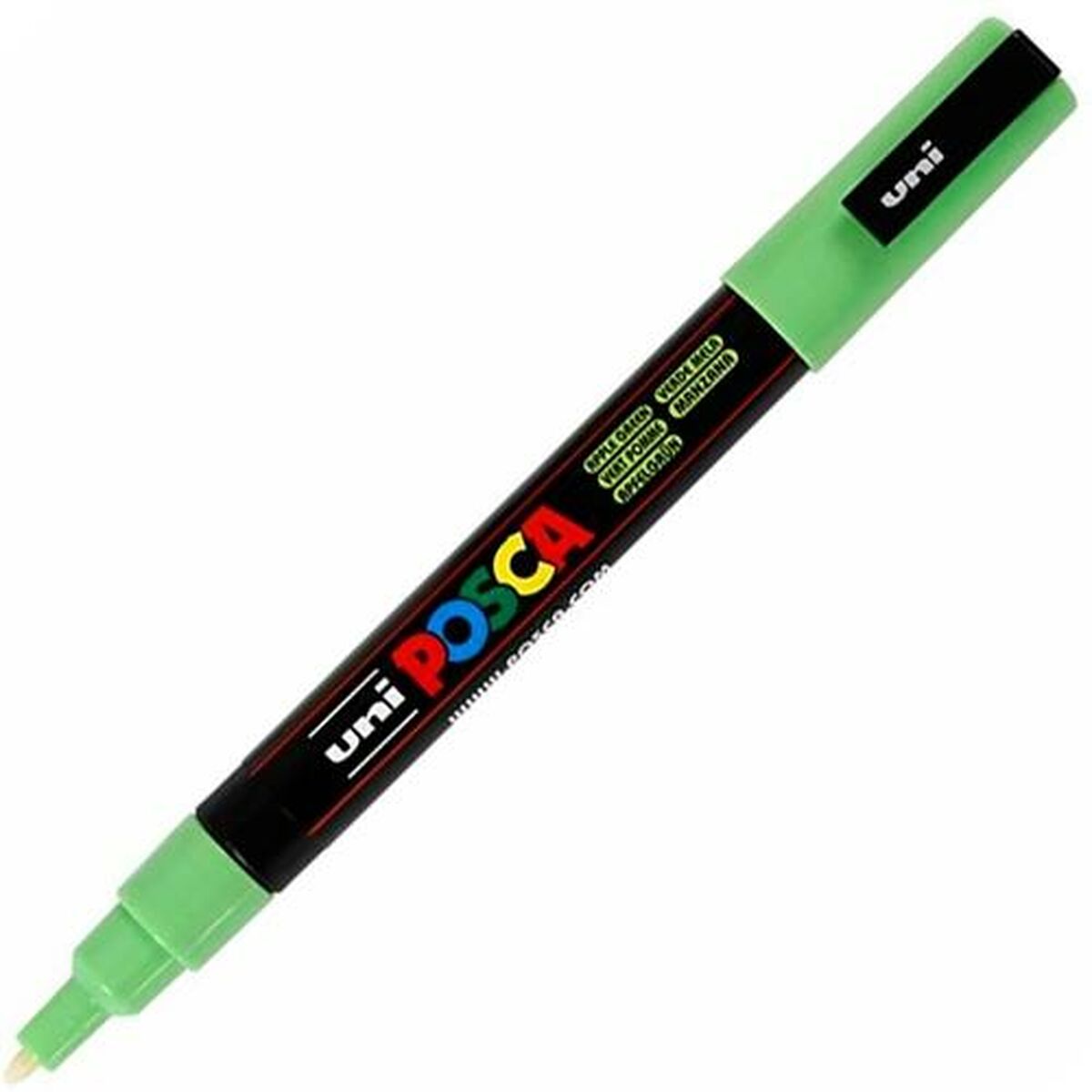 Rotulador POSCA PC-3M Verde Claro (6 Unidades)  Comprati.