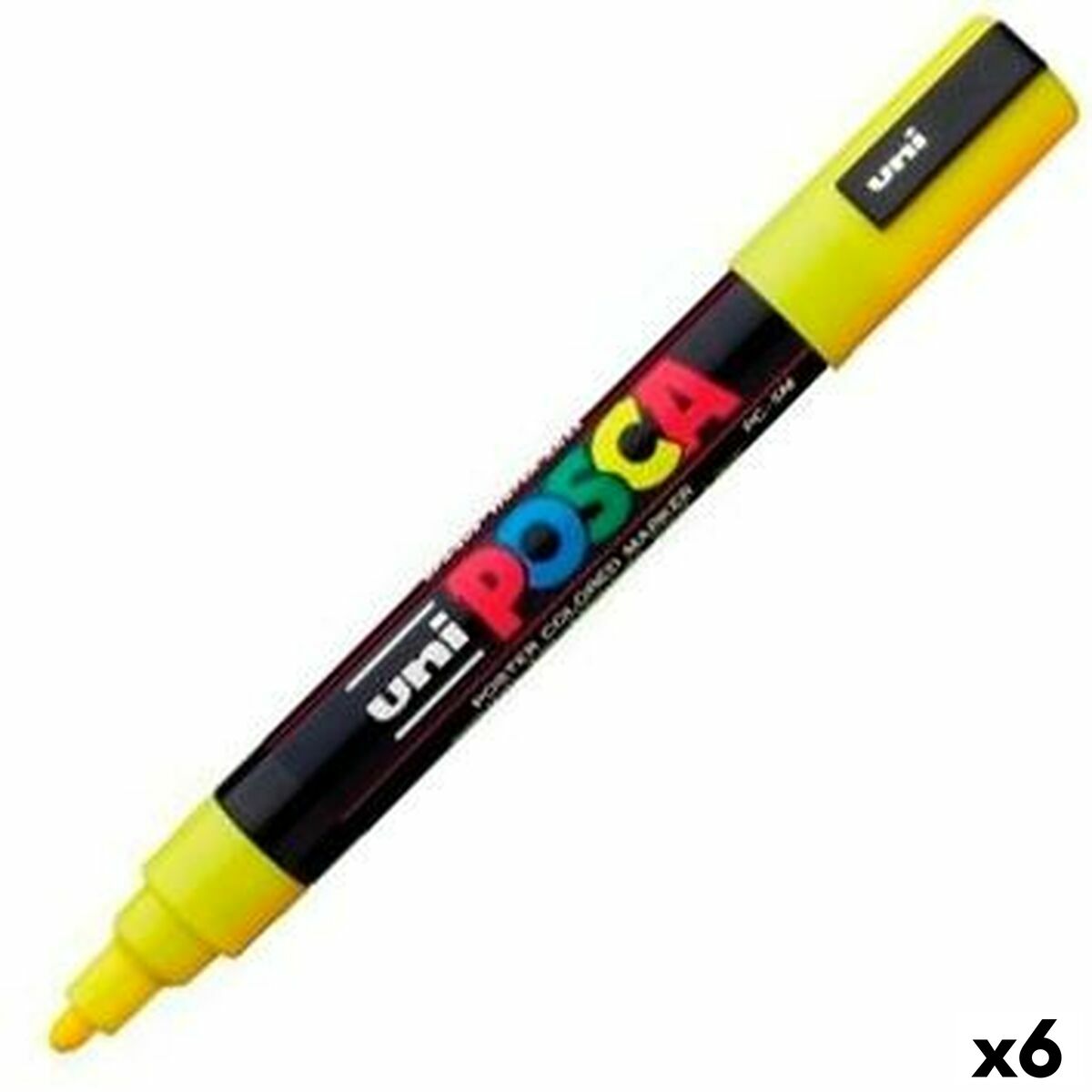 Rotuladores POSCA PC-5M Marrón (6 Unidades)  Comprati.