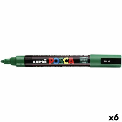 Rotuladores POSCA PC-5M Verde (6 Unidades)  Comprati.