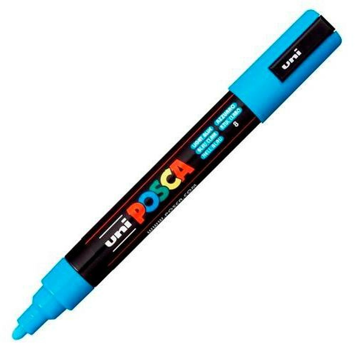 Rotuladores POSCA PC-5M Azul claro (6 Unidades)  Comprati.