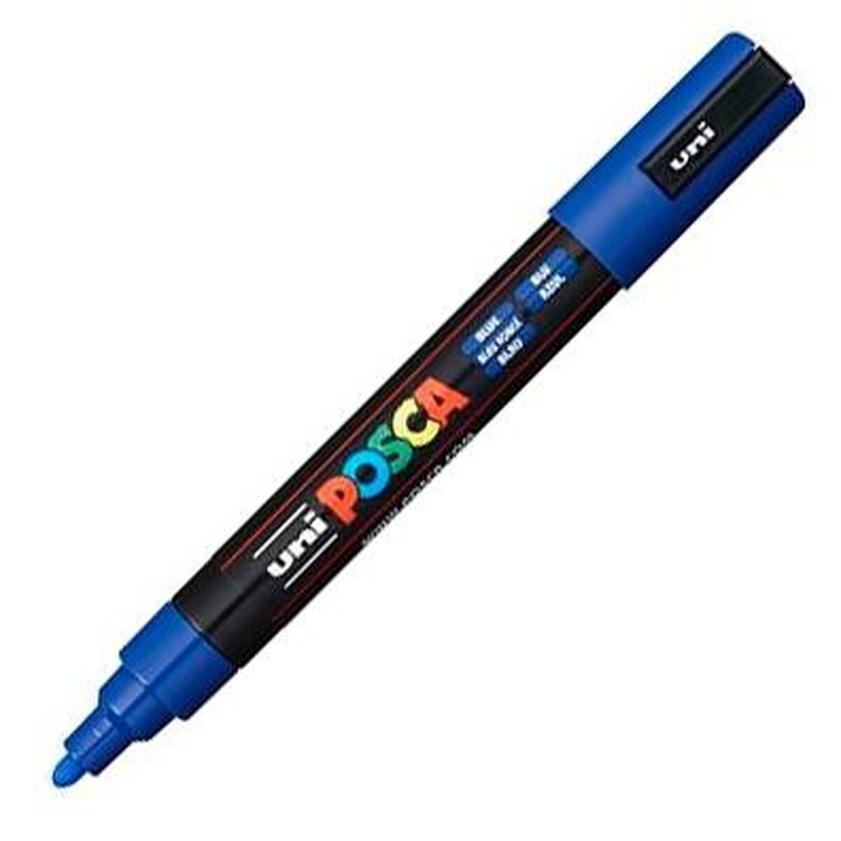 Rotuladores POSCA PC-5M Azul (6 Unidades)  Comprati.