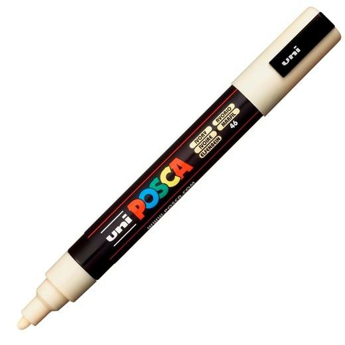 Rotuladores POSCA PC-5M Marfil (6 Piezas) (6 Unidades)  Comprati.