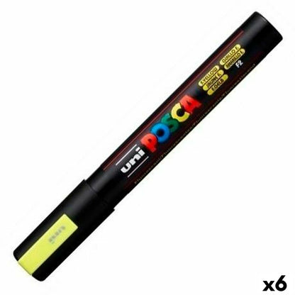 Rotuladores POSCA PC-5M Amarillo (6 Unidades)  Comprati.