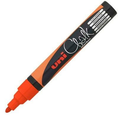 Rotuladores de tiza líquida Uni-Ball PWE-5M Fluor Naranja (6 Unidades)  Comprati.