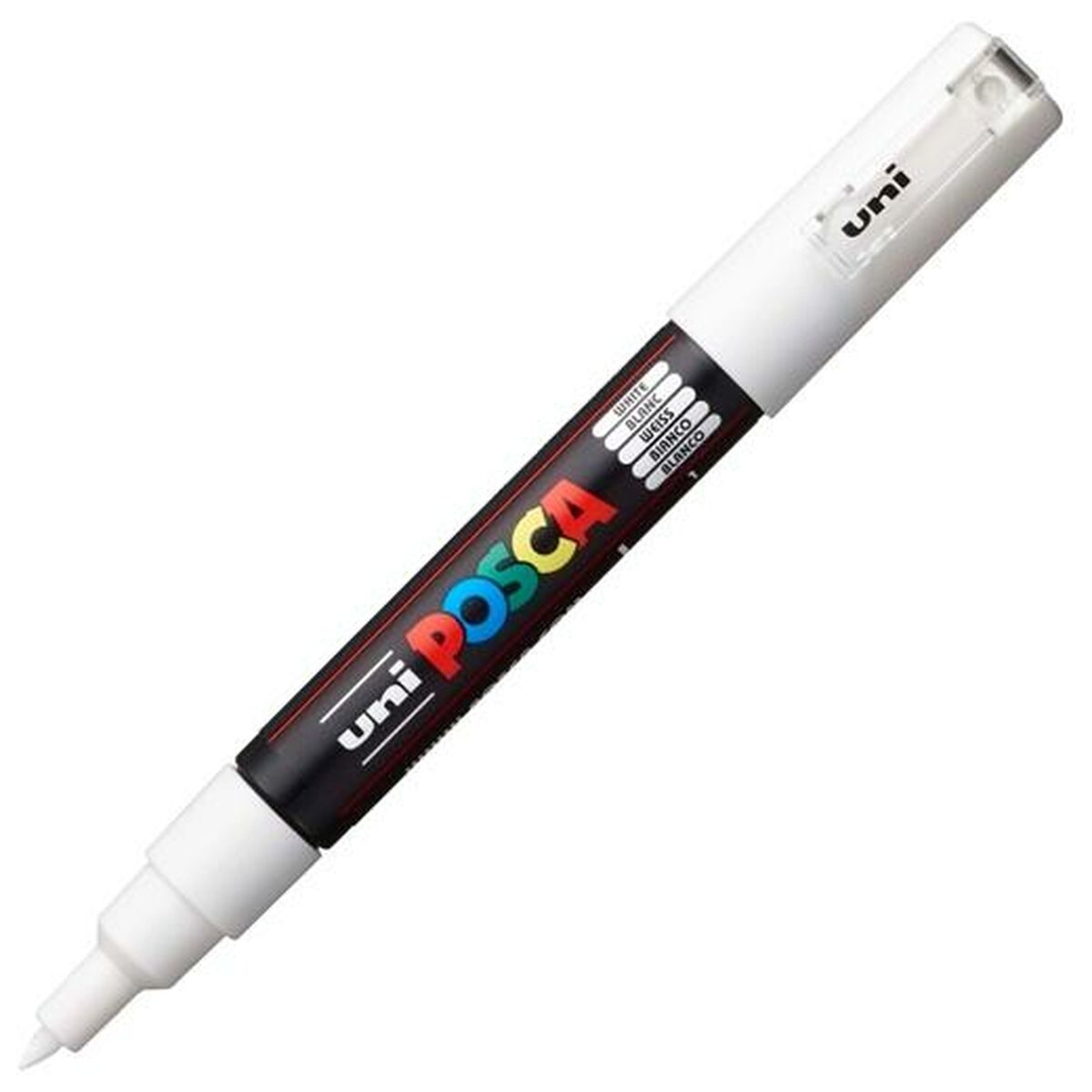 Rotuladores POSCA PC-1M Blanco Negro (6 Unidades)  Comprati.