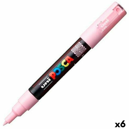 Rotulador POSCA PC-1M Rosa claro (6 Unidades)  Comprati.