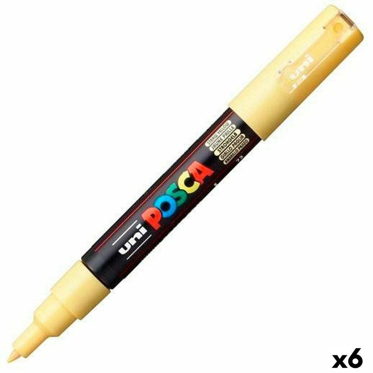 Rotuladores POSCA PC-1M Amarillo (6 Unidades)  Comprati.