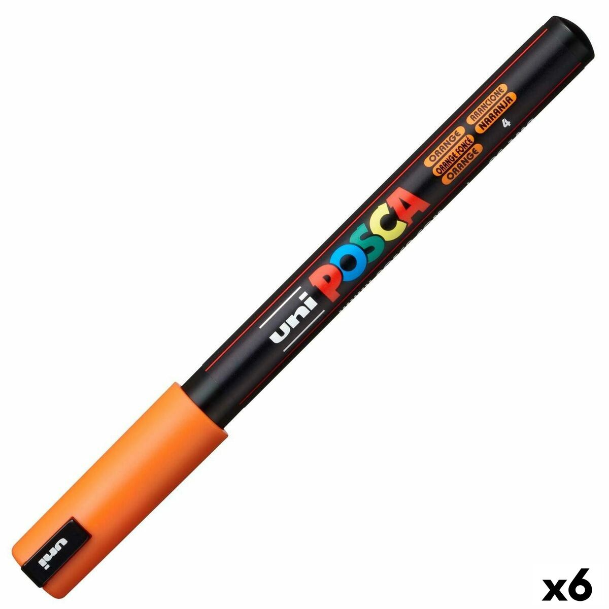 Rotuladores POSCA PC-1MR Naranja (6 Unidades)  Comprati.