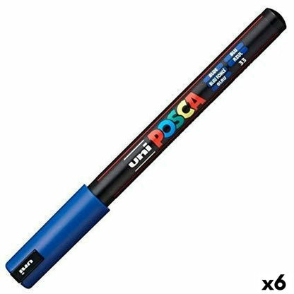 Rotuladores POSCA PC-1MR Azul (6 Unidades)  Comprati.