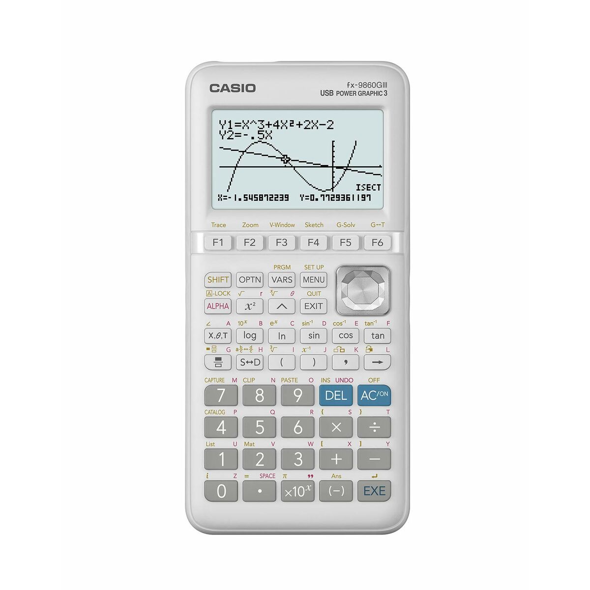 Calculadora Científica Casio FX-9860GIII-W-ET Blanco 18,4 x 9,15 x 2,12 cm  Comprati.