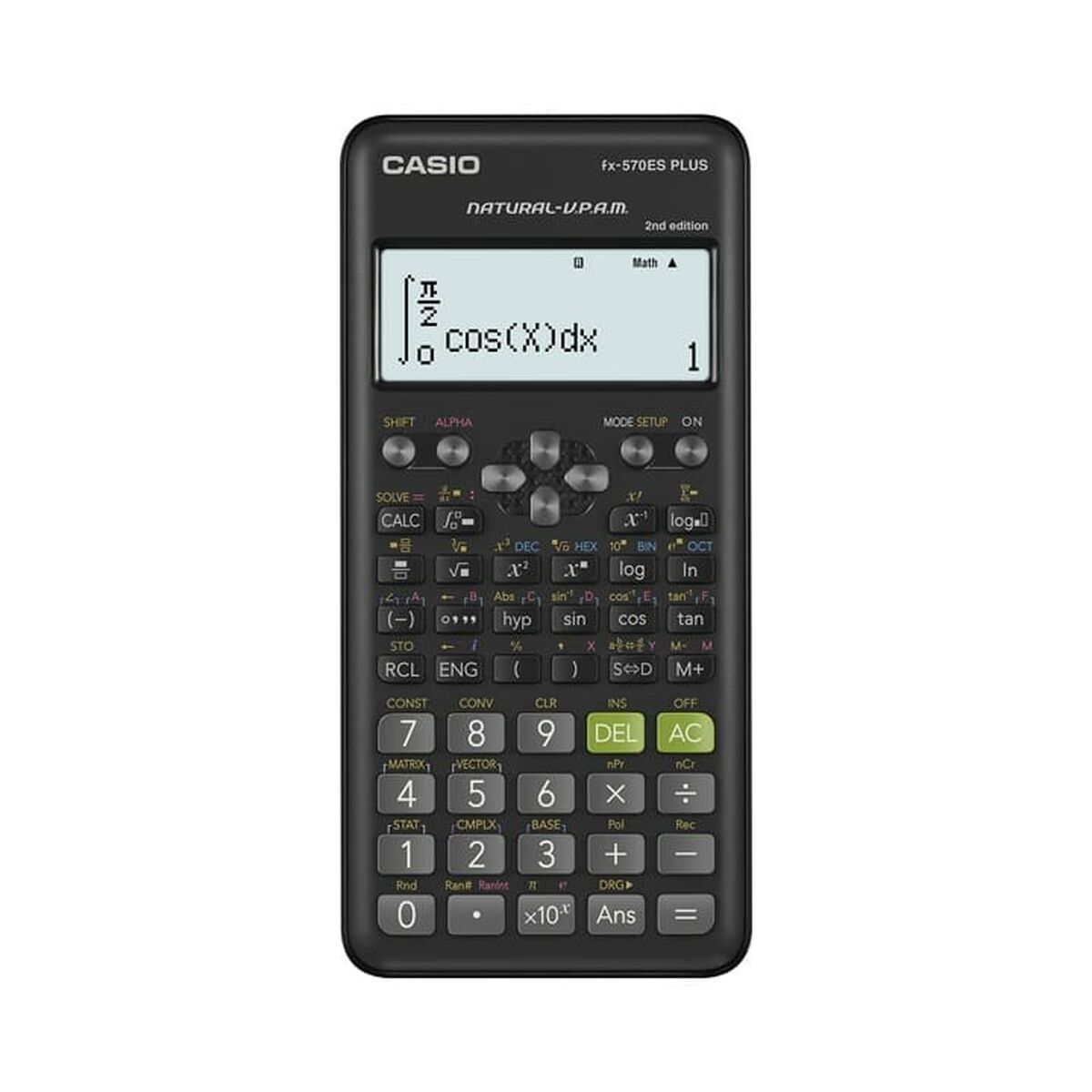 Calculadora Científica Casio FX-570ESPLUS-2 BOX Negro  Comprati.