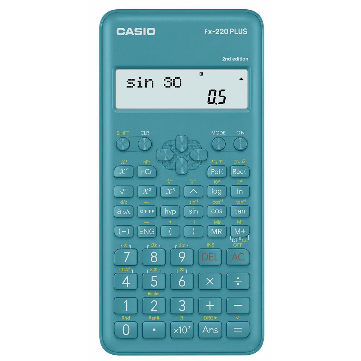 Calculadora Científica Casio FX-220PLUS-2-W Azul  Comprati.