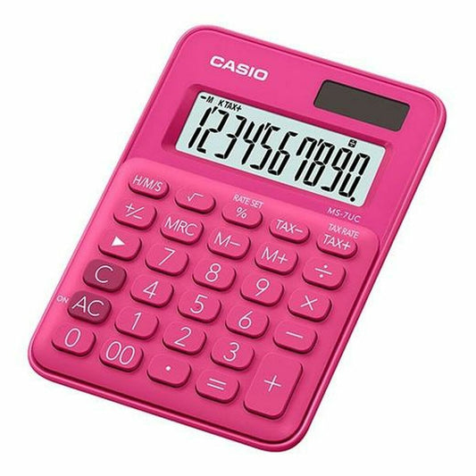 Calculadora Casio MS-7UC-RD Rojo  Comprati.