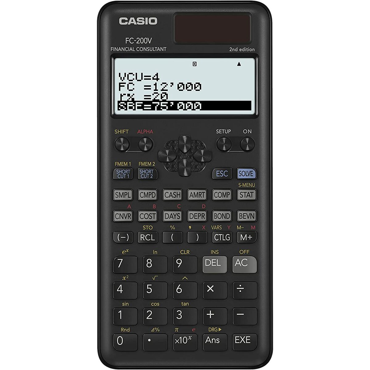 Calculadora Casio FC-200V-2  Comprati.