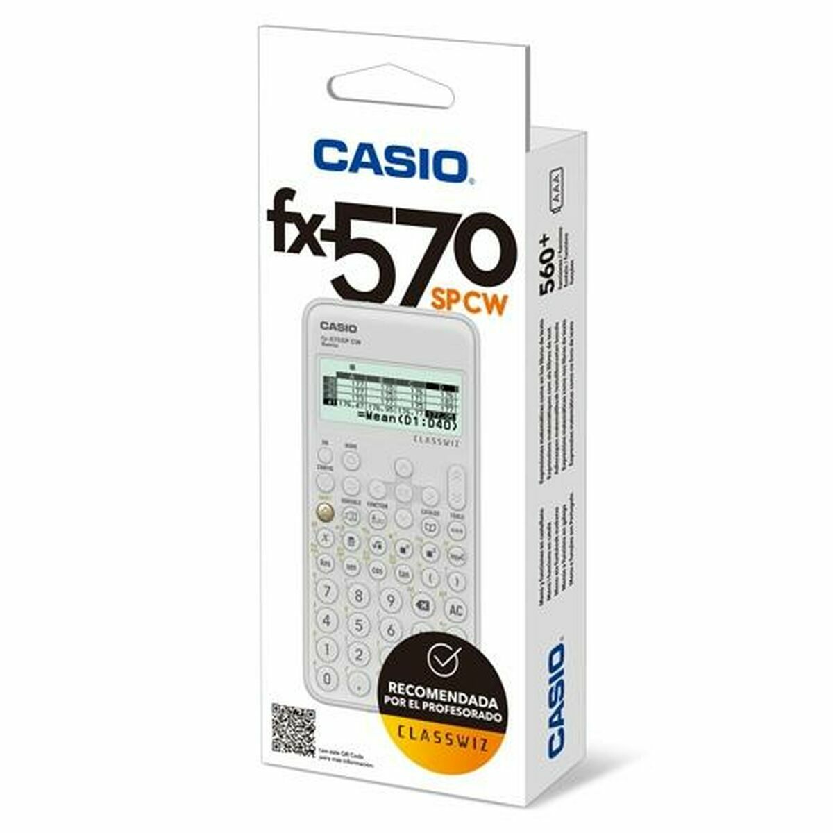 Calculadora Científica Casio Blanco  Comprati.