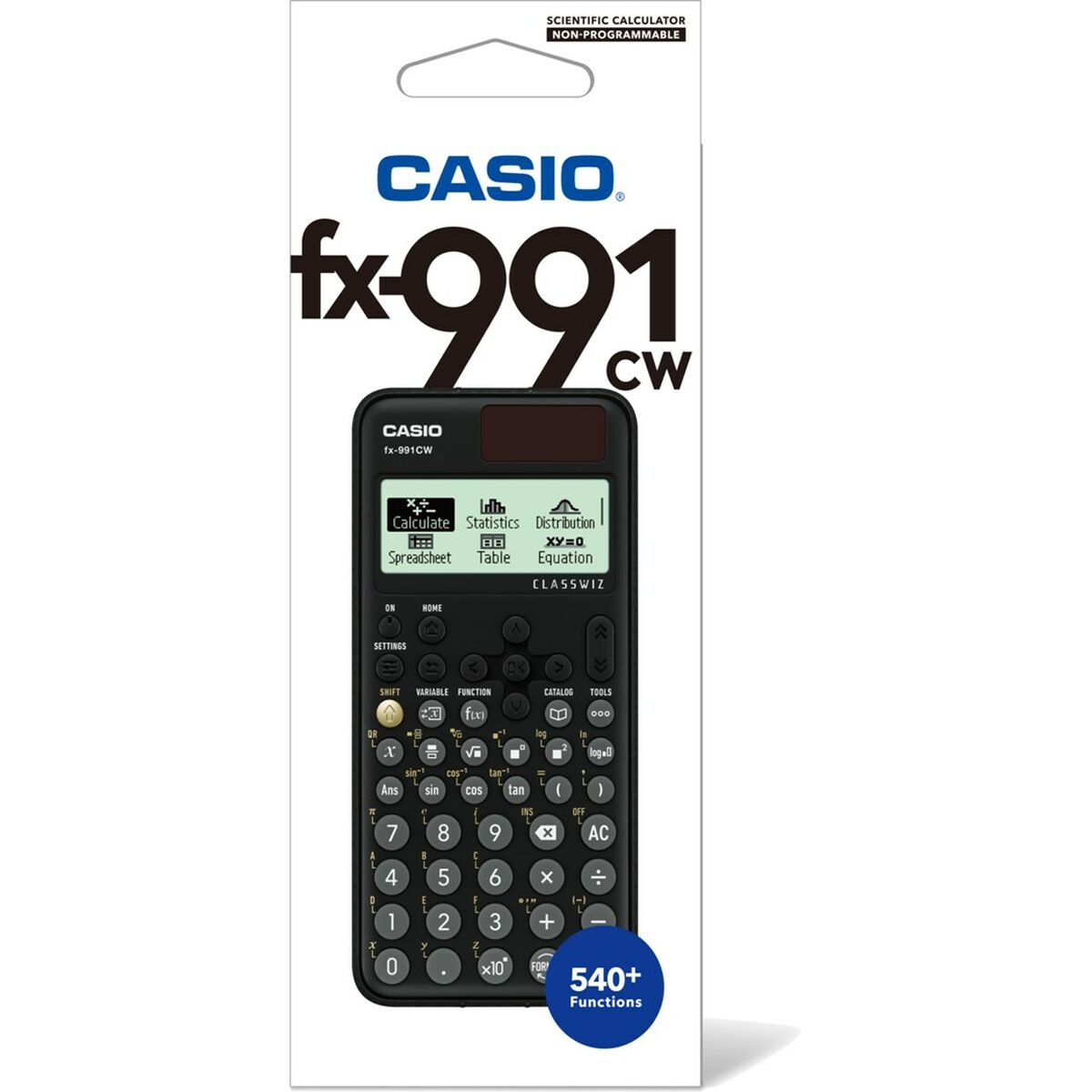 Calculadora Científica Casio FX-991CW BOX Negro  Comprati.