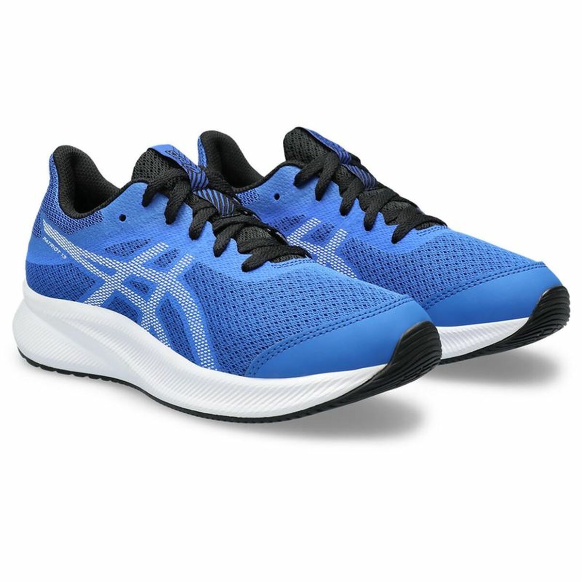 Zapatillas de Running para Niños Asics Patriot 13 GS Azul  Comprati.