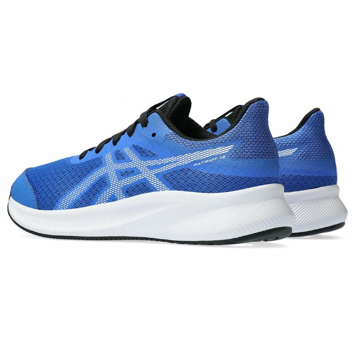 Zapatillas de Running para Niños Asics Patriot 13 GS Azul  Comprati.