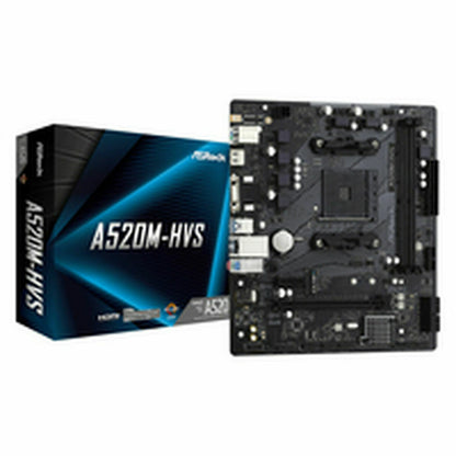 Placa Base ASRock A520M-HVS AMD A520 AMD AMD AM4  Comprati.