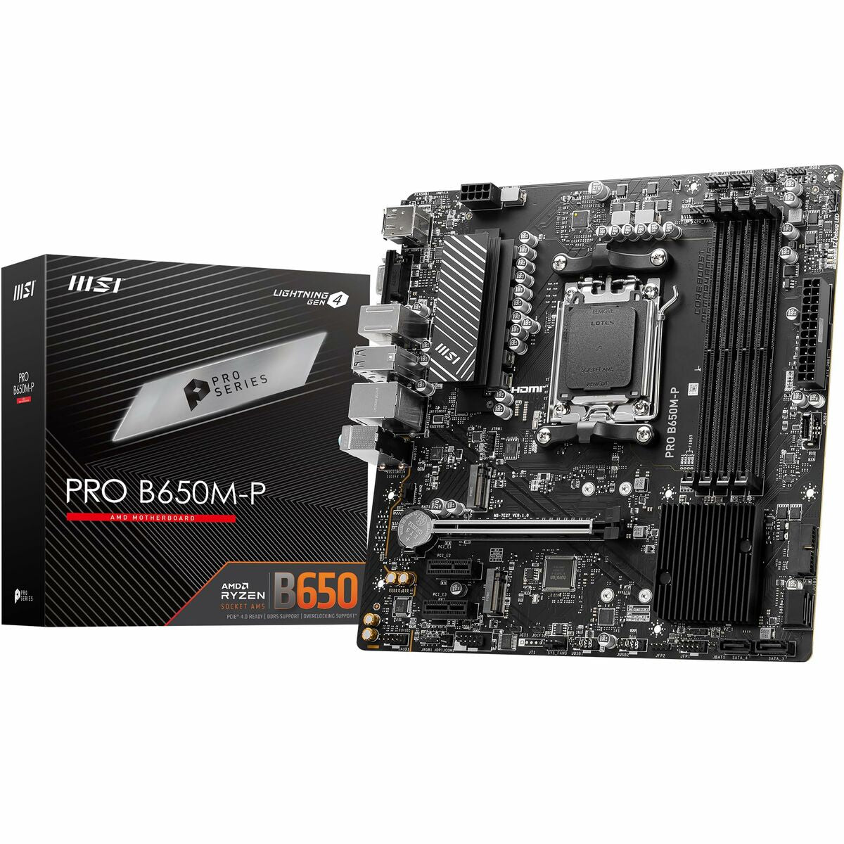 Placa Base MSI 911-7E27-001 AMD B650 AMD AM5  Comprati.