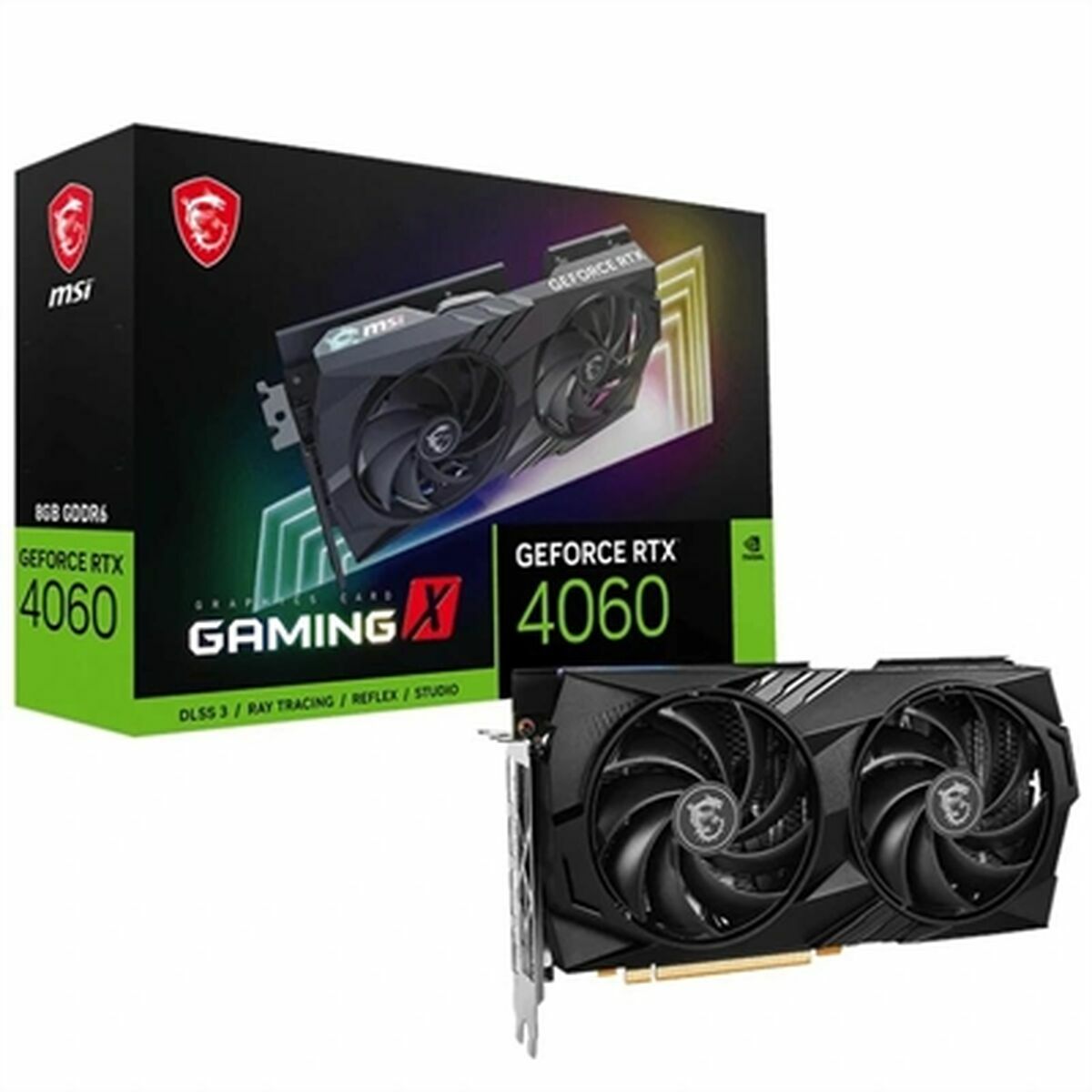 Tarjeta Gráfica MSI RTX 4060 GAMING X 8G GDDR6  Comprati.