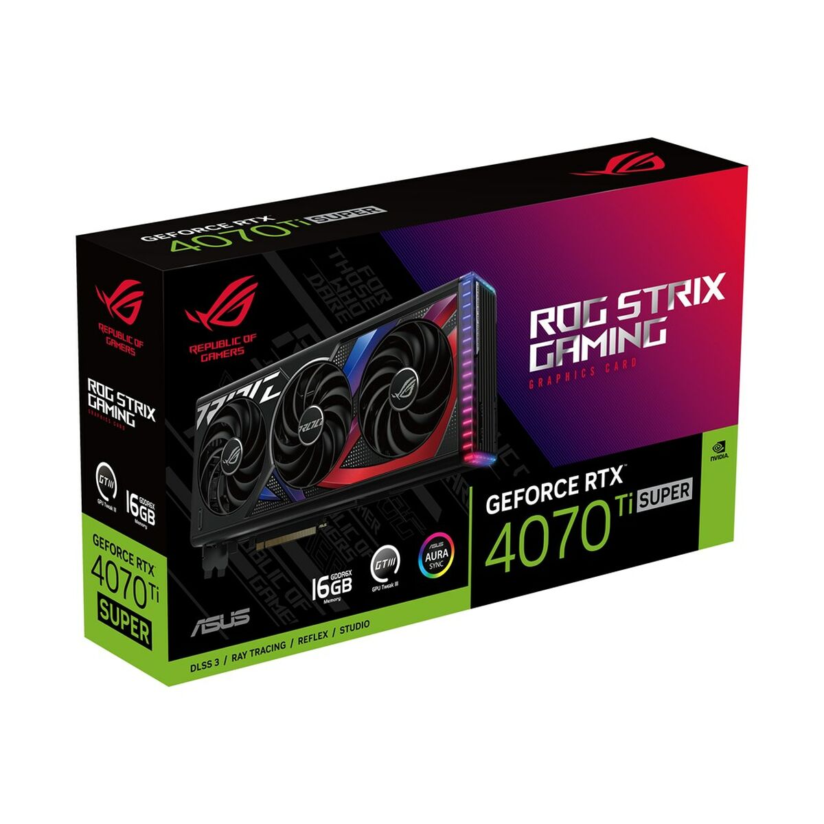 Tarjeta Gráfica Asus 90YV0KG1-M0NA00 GEFORCE RTX 4070 16 GB GDDR6  Comprati.