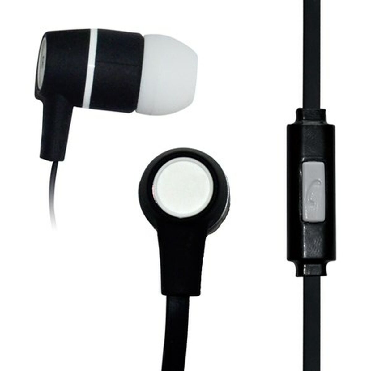 Auriculares Vakoss SK-214K Blanco Negro  Comprati.