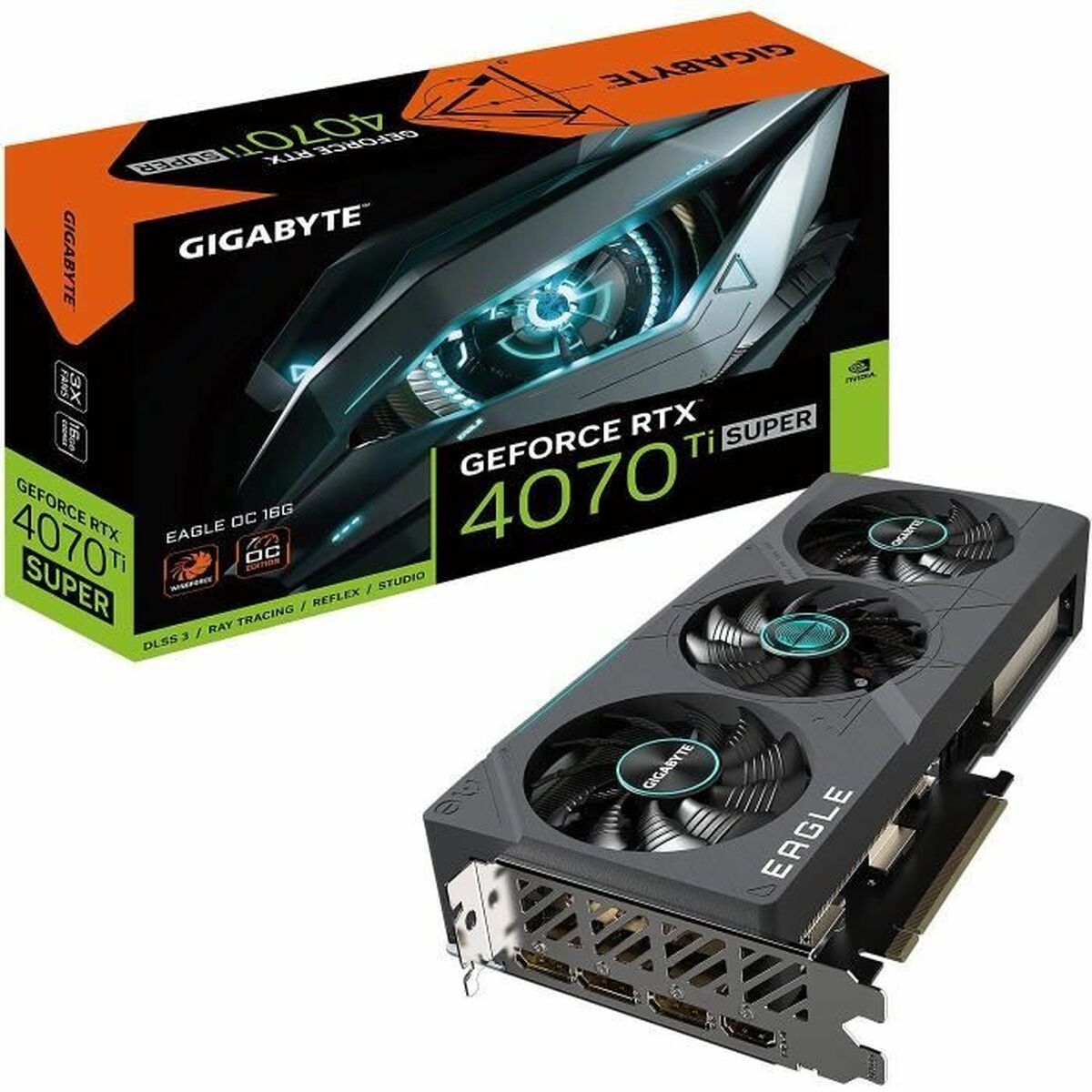 Tarjeta Gráfica Gigabyte Eagle GDDR6X GEFORCE RTX 4070 TI SUPER 16 GB  Comprati.