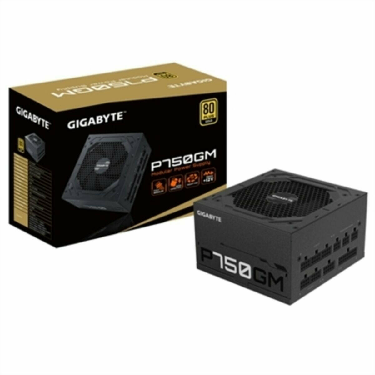 Fuente de Alimentación Gigabyte GP-P750GM ATX 750W ATX 750 W 80 Plus Gold  Comprati.