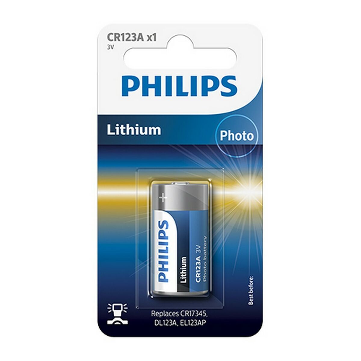 Pila de Litio Philips (1 uds)  Comprati.