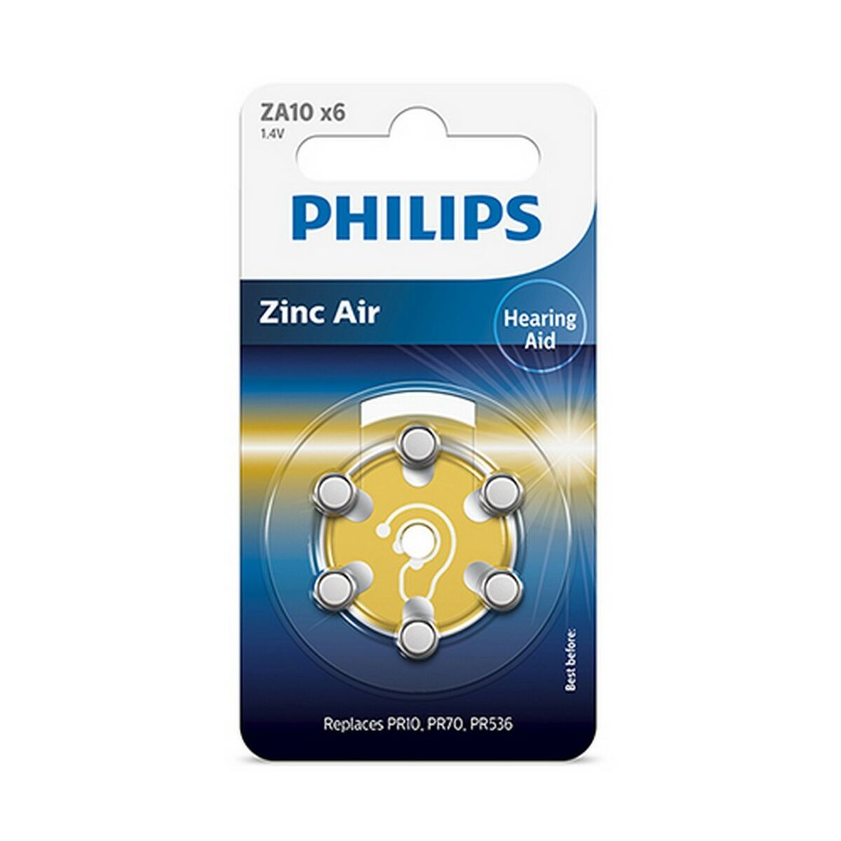 Pilas Philips Zinc (6 uds)  Comprati.