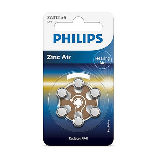 Pilas Philips Zinc (6 uds)  Comprati.