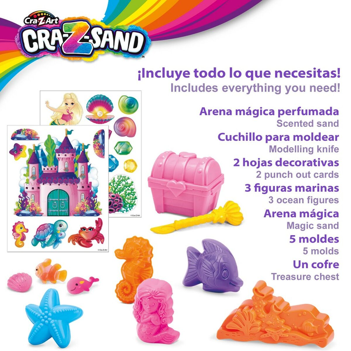 Arena Mágica Cra-Z-Art (3 Unidades) 850 g  Comprati.