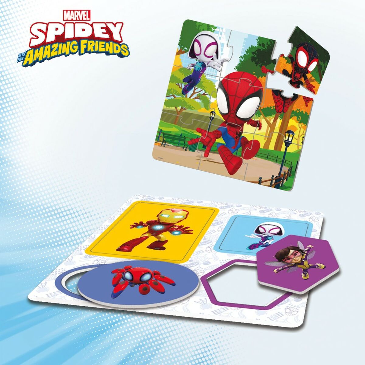 Juego Educativo Spidey 24,5 x 0,2 x 24,5 cm (6 Unidades) 10 en 1  Comprati.