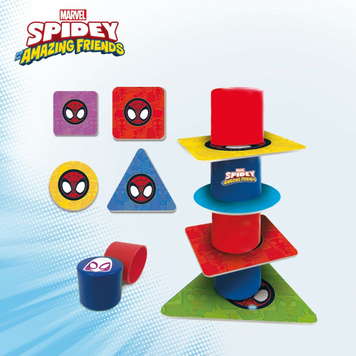 Juego Educativo Spidey 24,5 x 0,2 x 24,5 cm (6 Unidades) 10 en 1  Comprati.