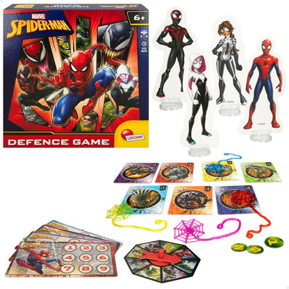 Juego de Mesa Spider-Man Defence Game (6 Unidades)  Comprati.