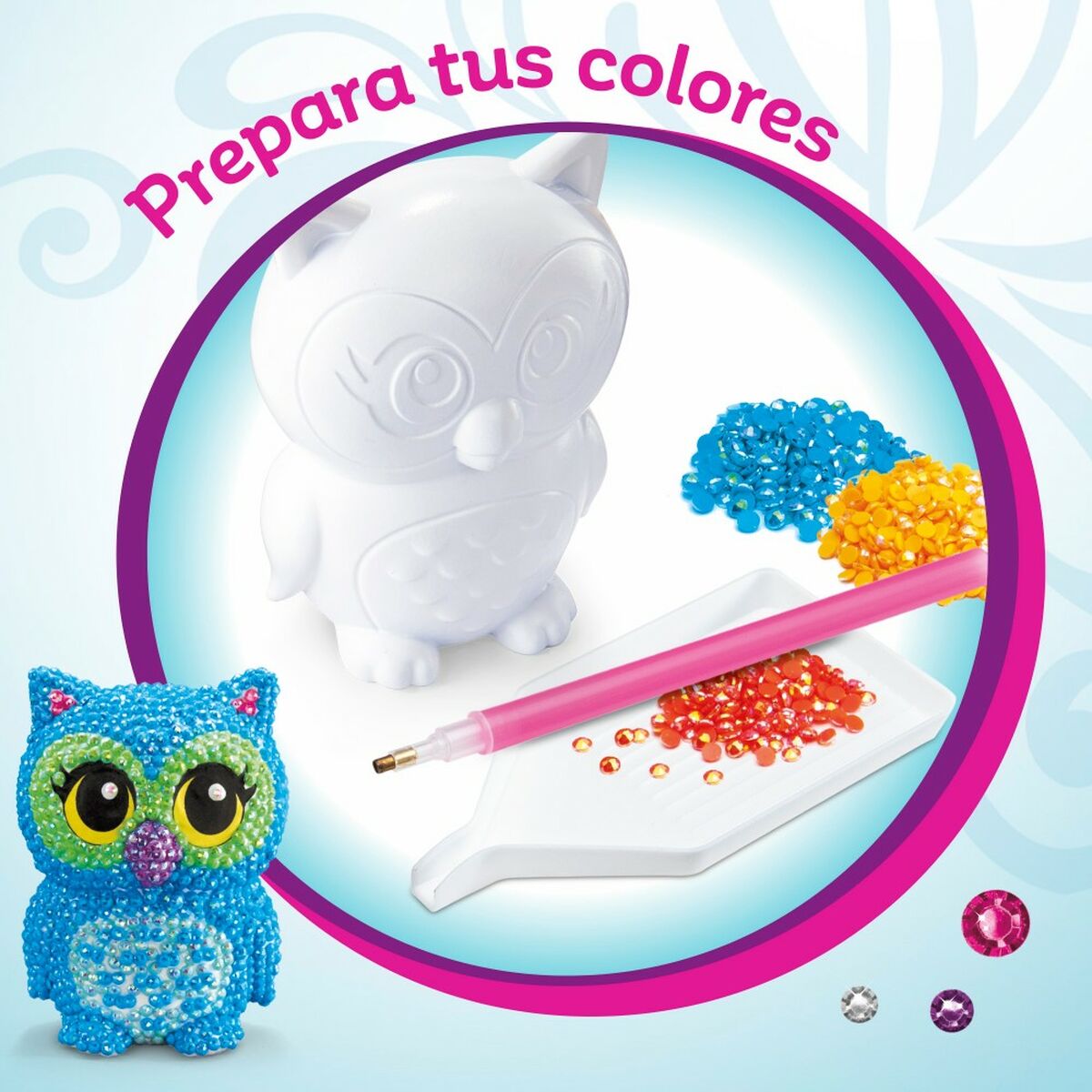 Juego de Manualidades Cra-Z-Art 3D Crystal Gem Creations 4 Unidades 6 x 10 x 6 cm  Comprati.