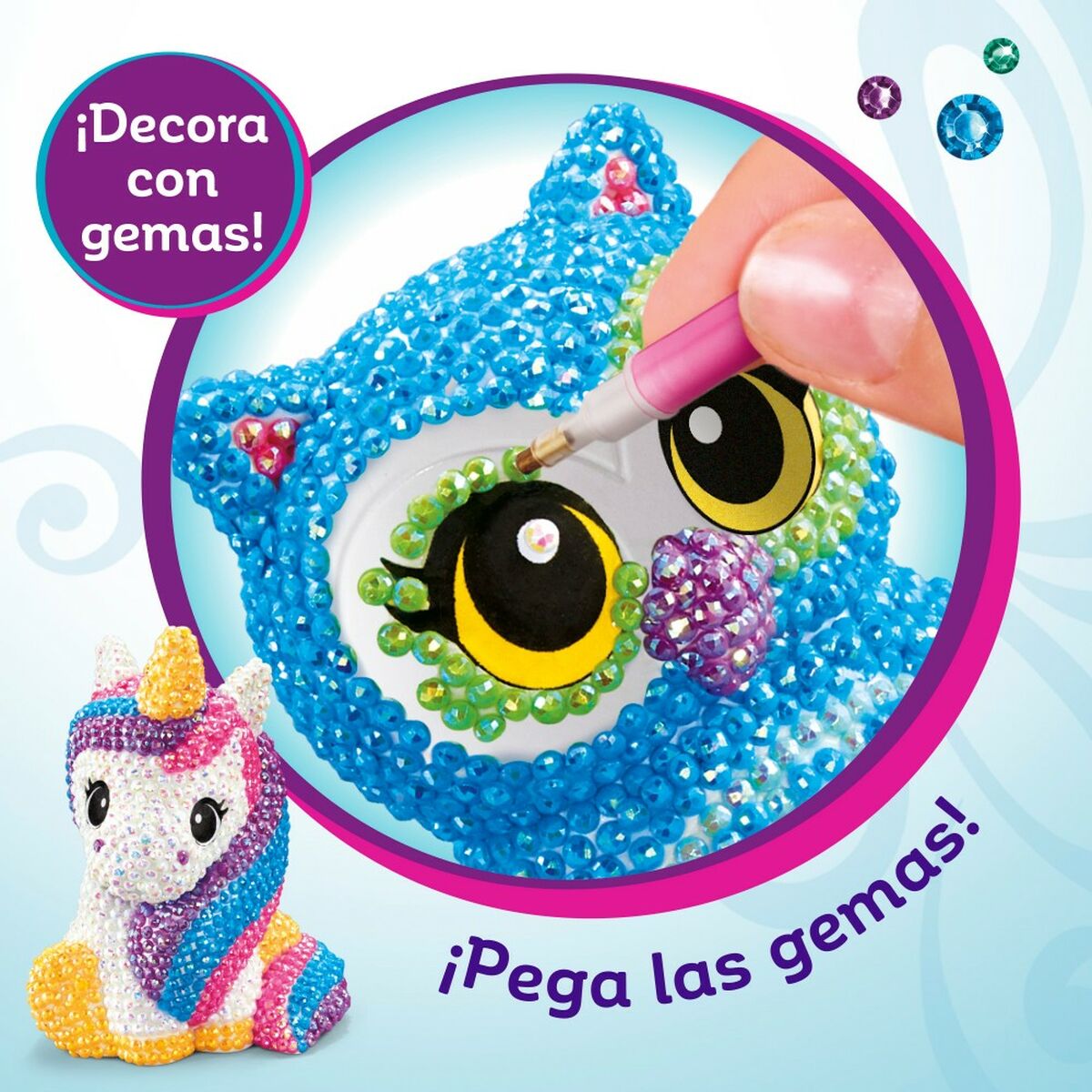 Juego de Manualidades Cra-Z-Art 3D Crystal Gem Creations 4 Unidades 6 x 10 x 6 cm  Comprati.