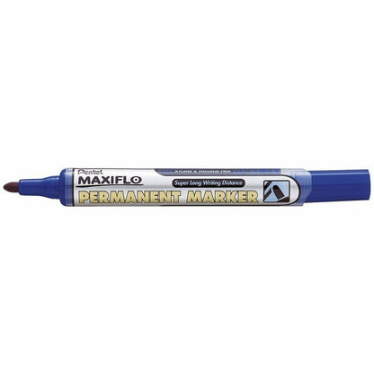 Rotulador permanente Pentel Maxiflo NLF50 Azul 12 Piezas (12 Unidades)  Comprati.