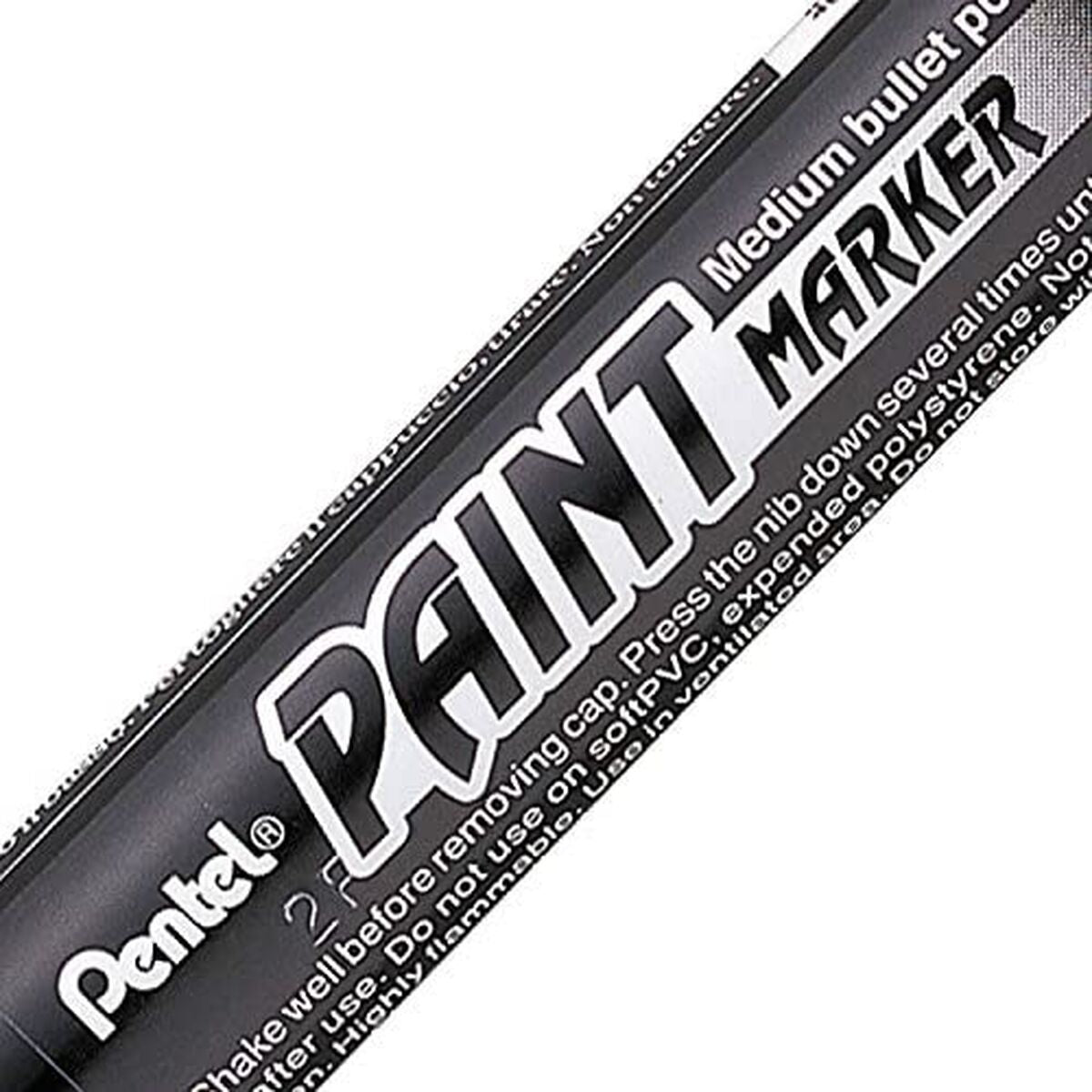 Rotulador permanente Pentel Negro 12 Piezas  Comprati.