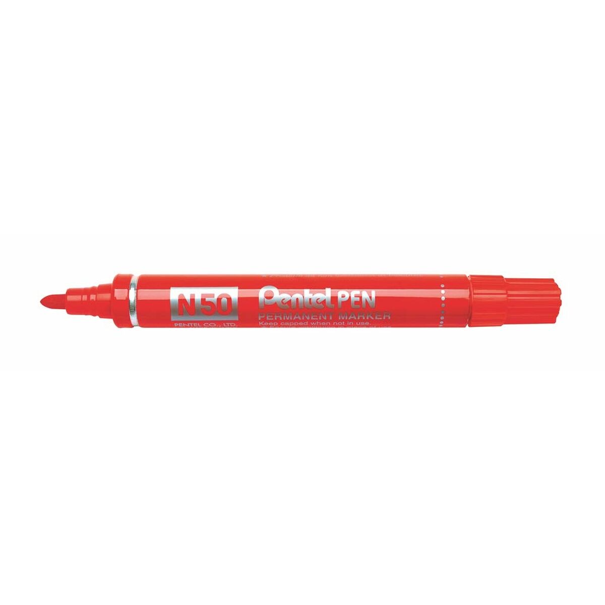 Rotulador permanente Pentel N50-BE Rojo 12 Piezas  Comprati.