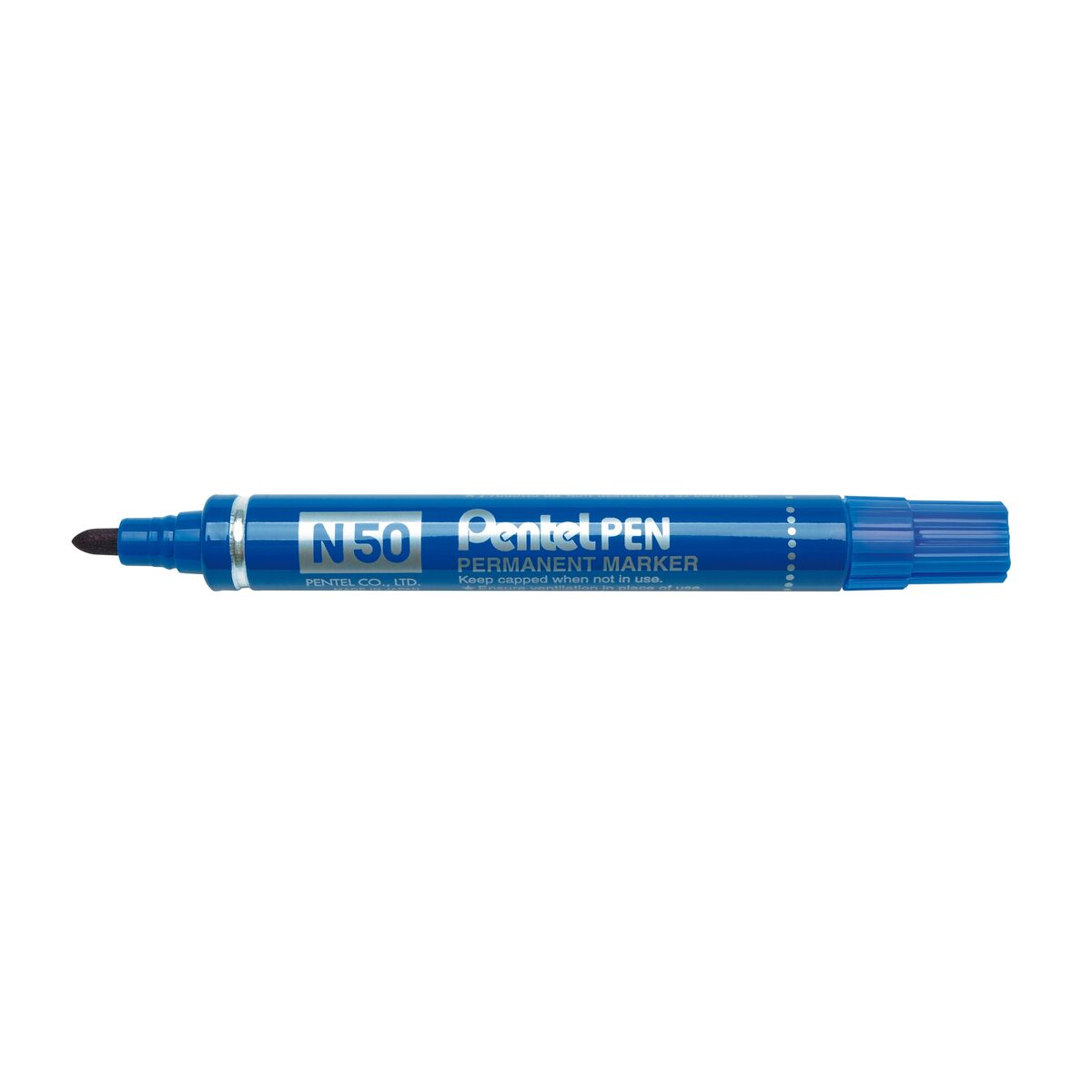 Rotulador permanente Pentel N50-BE Azul 12 Piezas  Comprati.