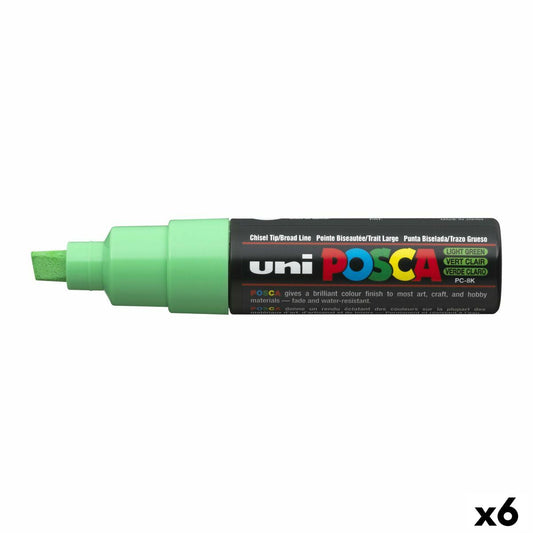 Rotulador POSCA PC-8K Verde Claro (6 Unidades)  Comprati.