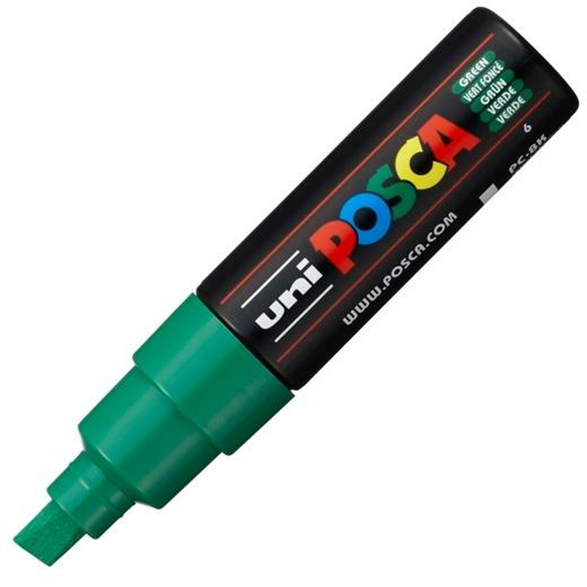 Rotulador POSCA PC-8K Verde (6 Unidades)  Comprati.